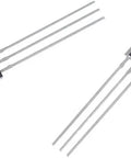 10 Pack Black Hall Effect Linear Sensors for Precise Magnetic Field Sensing Oh49E Ss49E Compatible in close-up view.
