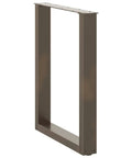 Adjustable Bar Table Legs 2 Pack With Powder Coated Steel Frames Built Tough Leveling Feet For Coffee Tables And Metal Furniture