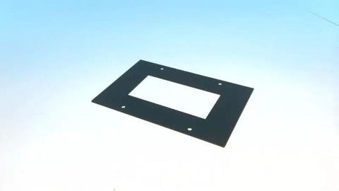One Eighth Inch Front Panel For Enclosures Heavy Duty Front Plate With Hardware Back Panel Accessory For Electrical Boxes