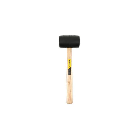16 Oz Rubber Mallet With Durable Rubber Head And Wood Handle Non Marring Hammer For Carpentry And Furniture Assembly DIY Projects Surface Protection