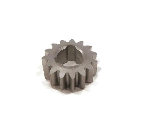Top Shelf Rear Pinion Gear Set Two Piece Direct Fit Replacement Parts For Lawn Mower Equipment No Sweat Installation Heavy Duty Construction - close-up gear view