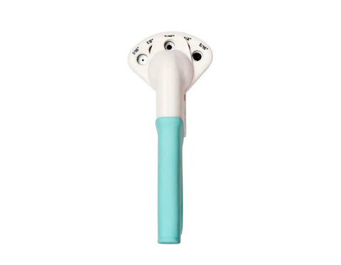 Multi Size Hole Punch For Leather, Paper, Fabric And More Rotates Through Five Hole Sizes Tool with ergonomic handle
