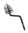 NG1000-BC1651 professional deburring tool with 90-degree countersink bit, metal shaft, side view