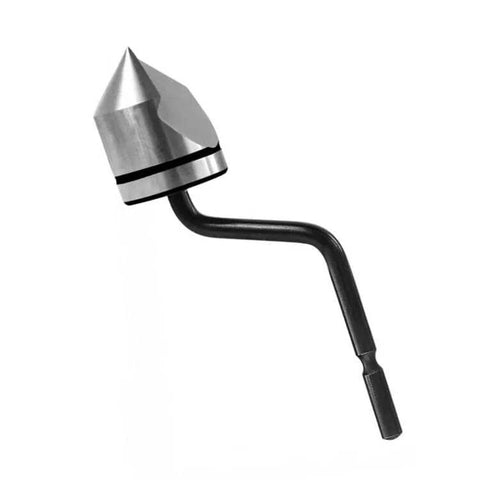 NG1000-BC1651 professional deburring tool with 90-degree countersink bit, metal shaft, side view