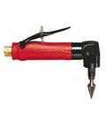 Killer Performance Angle Air Grinder 20000 Rpm Quarter Inch Capacity Built Tough For All Day Shop Grinds With Low Noise Vibration And Easy Grip Handle Designed For Pros Who Demand Top Shelf Reliability And Raw Power To Crunch Any Job Model Ka320 with red grip and pneumatic attachment.