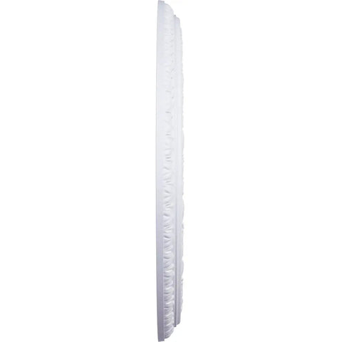 Side view of Ceiling Medallion With Thirty Five And One Eighth Inch Outer Diameter And Four And Seven Eighth Inch Inner Opening, lightweight