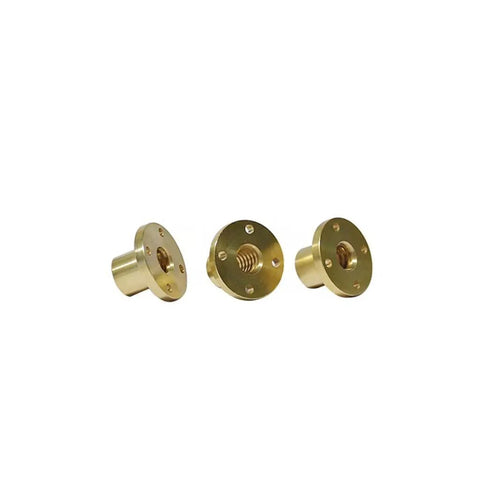 Anti Backlash T14 Brass Lead Screw Nut For 3D Printers And DIY Engravers High Precision 3mm Pitch Easy Install Low Cost 1 Piece