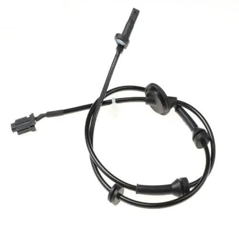 Upgraded Rear Left Wheel Speed Sensor With Reinforced Hall Effect Chip For Straight Bolt On Fits And Zero Warning Light Headaches On Hyundai Kona Kia Soul Ev Ioniq And Niro 2017 To 2023 Models. Sensor with connectors and wiring.
