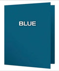 Blue Two Pocket Folders With Two Fasteners For Letter Size Papers Holds Up To 135 Sheets Includes Die Cut Business Card Pocket 25 Folders Per Box Great For School And Office Use Workhorse