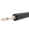 Rock Solid Platen Roller For SATO GL408E And GL412E Thermal Barcode Printers close-up of rubber drum showing steel core for durability.