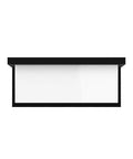 Outdoor Wall Porch Light LED Matte Black Exterior Lamp IP65 Waterproof With Three Color Temperature Options front view