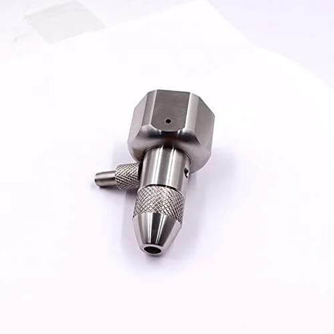Waterjet diamond cutting head assembly, Amazon brand, metal finish, close-up view.