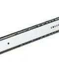 Heavy Duty Center Mounted Drawer Slide For 23 Inch Drawers With Three Quarter Extension Concealed Bottom Mount Steel Construction And Zinc