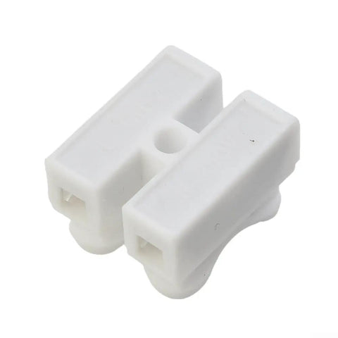 Spring Wire Connector Terminal Block 2 Pin Quick Connect Cable Clamp for LED Strip Lights No Screws Needed Fast Install 20 12 AWG