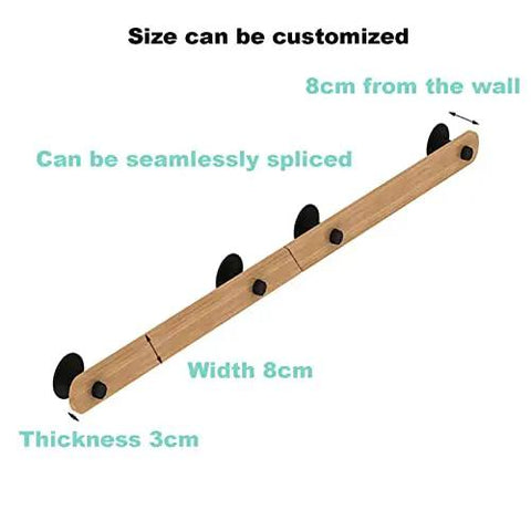 Top Shelf Pine Wood Stair Handrail featuring smooth non slip grip, customizable size, 8cm width and 3cm thickness for indoor safe use.