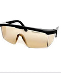 Pro-Tier CO2 Laser Safety Goggles Delivering Badass OD5 Plus Coverage For 10600nm Hazards, lightweight design for comfortable fit.