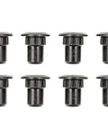 Heavy Duty Upper Arm Alignment Cam Pins Eight Pack For 1999 Through 2018 Chevy Silverado And GMC Sierra Trucks Replaces Damaged Or Missing Factory Pins Large Knurls For A Tight Fit Black Finish Front Suspension Control Arm Upgrade