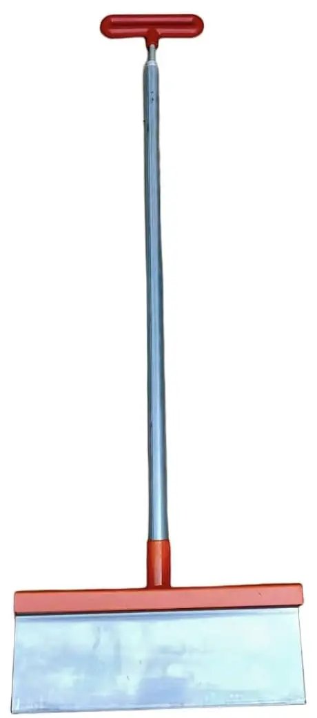 Powerful Handheld Magnet Sweeper With Quick Release For Easy Debris Pickup 10 Inch Sweeping Width Stainless Steel Magnetic Box Magnetic On All Sides Grab And Go Convenience Great For Garage Floors And Workshops Orange