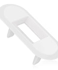 Washer Lid Lock Bezel For GE And Hotpoint Top Load Washing Machines Exact Fit Replacement Easy Install Durable Bezel Replaces 4502680 AP6004904, white plastic