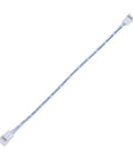 SureLock 560724 White LED Tape Light Wire Lead Connector 5 Pack For 8mm Wide White LED Strips Two Wire Connection Not For RGB