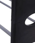 Close-up of the solid plastic frame of the Four Tier Shoe Rack Organizer Vertical Entryway Storage Shelf.