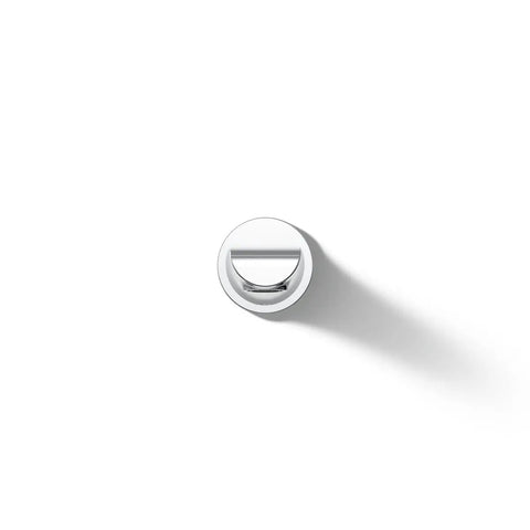 Avid Wall Mount Spout Nondiverter With One Half Inch NPT Or Slip Fit Connection Seven And Three Sixteenths Inch Reach Max One And One Eighth Inch Hole Diameter Dope Modern Look For Bathroom And Kitchen Faucets, top view.