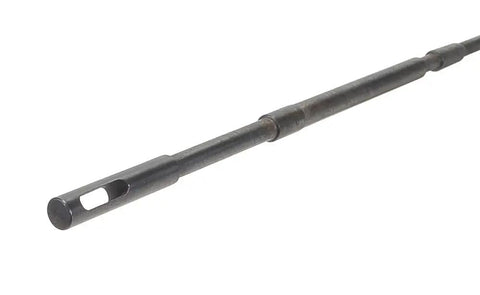 Blacked steel cleaning rod for Old School Leather Sling With Cleaning Rod And Muzzle Cover For Japanese Arisaka Type 38 Carbine WW2 Era Gear