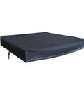 Waterproof Oxford Cloth Spreader Cover For Mini Broadcast Spreader 25.9 By 25.9 Inches With Elastic Hem Cord Black