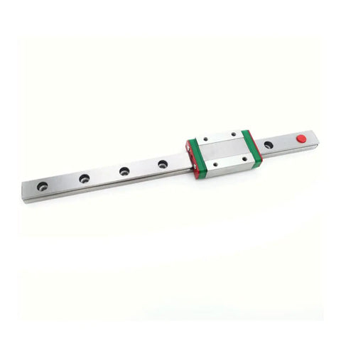 MGN12H 250mm Linear Rail And Block Kit For Precise CNC Machines, 3D Printers, And Robotic Motion Systems, Smooth Sliding, High Rigidity Guide Rail For Reliable Milling And Accurate Linear Motion. silver steel linear rail with block for CNC and 3D printer motion