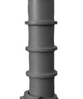 Adjustable Motorbike Fork Stand Heavy Duty Dirt Bike Transport Rack multi-tiered grey plastic design for stable motocross support.