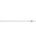 Piercing Ball Screw Tool SFU1204 700mm with Anti Backlash Dope Rolled Ballscrew for CNC Machines, smooth motion, silver finish.