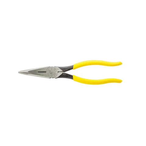 Needle-nose pliers from Electrician Tool Kit 14-Piece With Hand Tools And Eye Protection In 8-Pocket Leather Pouch, Includes Pliers, Screwdrivers