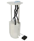 Fuel Pump Assembly Replacement for 2008-2016 Lexus LX570 5.7L and Toyota Land Cruiser 5.7L shown in white with wires and connectors.