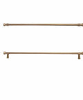 Antique Brass Stainless Steel Cabinet Handles And T Bar Knobs Modern Drawer Pulls For Kitchen And Bedroom, 320mm Length