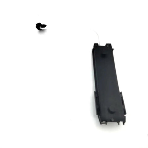 Smooth Ride Glove Box Drop Down Damper Struts for Dodge Durango Grand Cherokee 2011 to 2019, black plastic component.