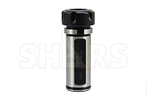 ER32 Coolant Through Straight Shank Extension Tool Holder With O Ring Seal And Slotted Nut, 50mm Collet Nut, M40x1.5 Threads