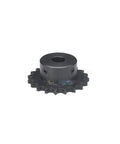 Heavy Duty 22 Tooth Sprocket Wheel For 35H Roller Chain With Set Screws Three Eighths Inch Pitch 18mm Bore A3 Steel Gear