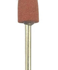 Bullet Shape Abrasive Mounted Stone Grinding Bits Pack 18 Pcs For Rotary Tools Pro Grade Durable Red Corundum 10mm x 3mm