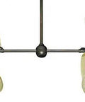 Kick Back In Cool With Our Top Tier 54 Inch Double Ceiling Fan Finished In Smooth Oil Rubbed Bronze Highlighting Fresh Palm Blades.