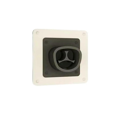 High Grade Magnetic Tesla Compatible Fake EV Charging Port Decal For Gas Guzzler Rides 3D printed white magnet sticker