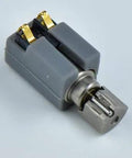 Three Volt 4mm Vibration Motor Coin Style 5 Pack Pocket Sized Vibe Motor With About 10,000 RPM, detailed side view