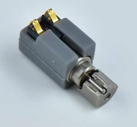 Three Volt 4mm Vibration Motor Coin Style 5 Pack Pocket Sized Vibe Motor With About 10,000 RPM, detailed side view