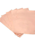 Copper foil sheets with conductive adhesive for guitar crafts and electrical repairs, waterproof, high conductivity shielding sheets.