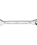 Heavy Duty 15/16 Inch SAE Ratcheting Wrench with polished chrome finish, double stacked pawls and 144 positions.