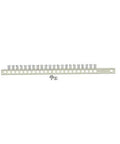 Single 24-Hole Load Center Grounding Kit TGK24CP for PowerMark Gold Panelboard Ground Bar with mounting screws
