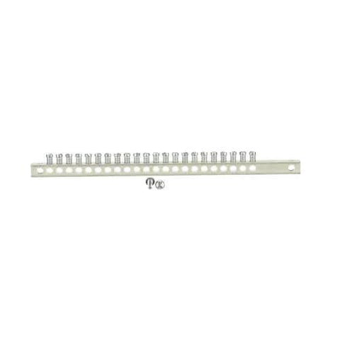 Single 24-Hole Load Center Grounding Kit TGK24CP for PowerMark Gold Panelboard Ground Bar with mounting screws