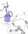 Top Tier Hardened Steel Fuel Pump For Range Rover And Range Rover Sport 4.4 V8 3.0L V6 Diesel Lr036704 installation diagram.