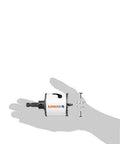 Lenox hole saw with arbor, bi-metal, 2-1/8 inch, side view held in hand