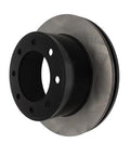 Rear brake rotor, Centric Premium 120.65113, silver disc with black hub