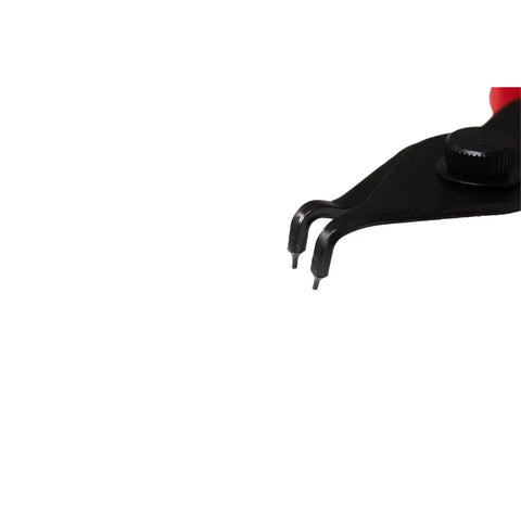 Heavy Duty Snap Ring Pliers For Internal And External Rings With 90 Degree Tip 0.037 Inch Rubber Dipped Grips, side view